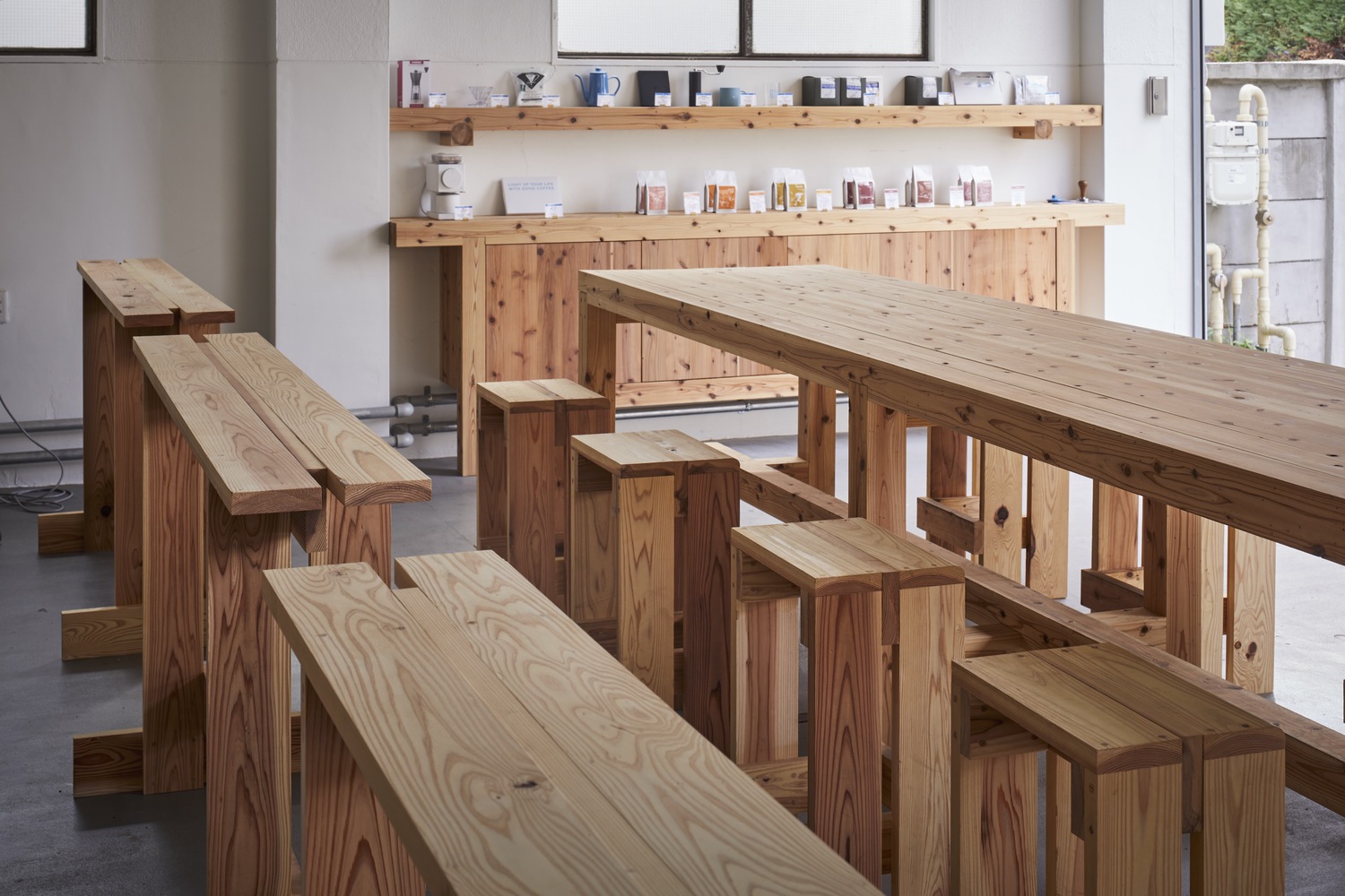 咖啡廳設計,小咖啡廳設計,Spicy Architects,咖啡廳設計案例,咖啡廳設計方案,街邊咖啡店設計,115㎡,日本,東京都,LIGHT UP COFFEE