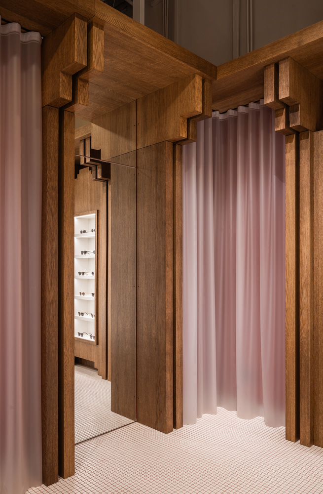 眼鏡店設計,零售店設計,眼鏡零售店設計,眼鏡店設計案例,Bogdan Ciocodeica Studio,羅馬尼亞,布加勒斯特,Lunet眼鏡精品店,70㎡,創意眼鏡店