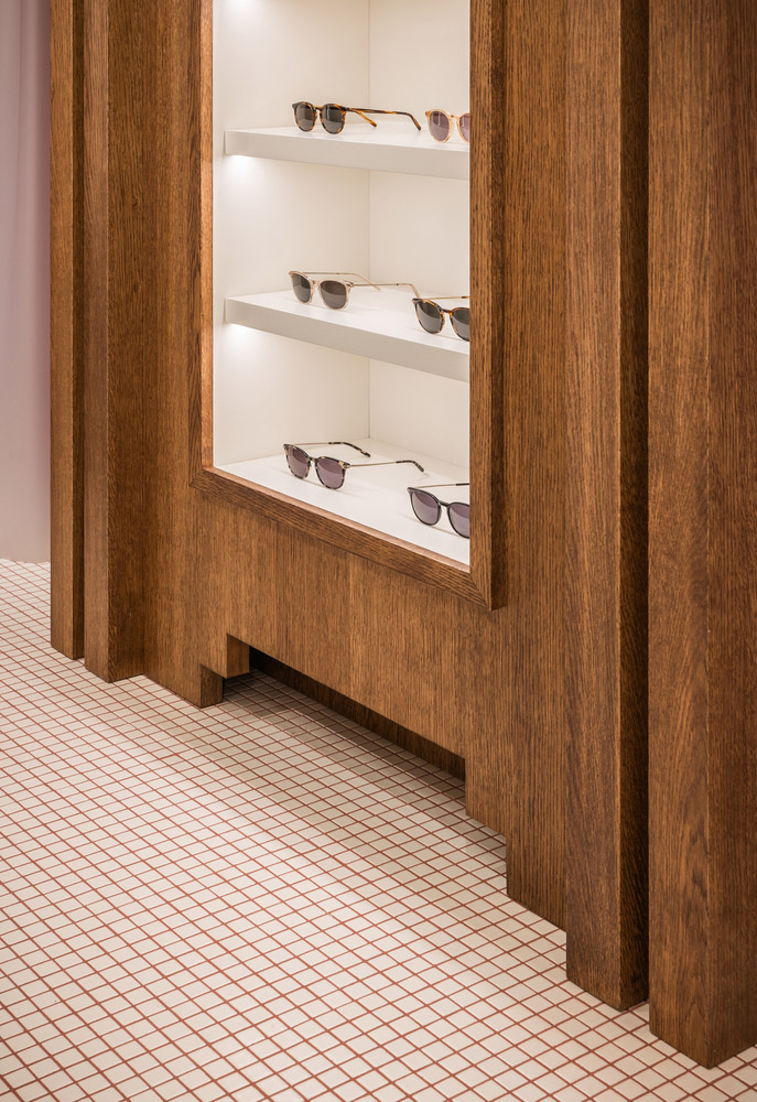 眼鏡店設計,零售店設計,眼鏡零售店設計,眼鏡店設計案例,Bogdan Ciocodeica Studio,羅馬尼亞,布加勒斯特,Lunet眼鏡精品店,70㎡,創意眼鏡店