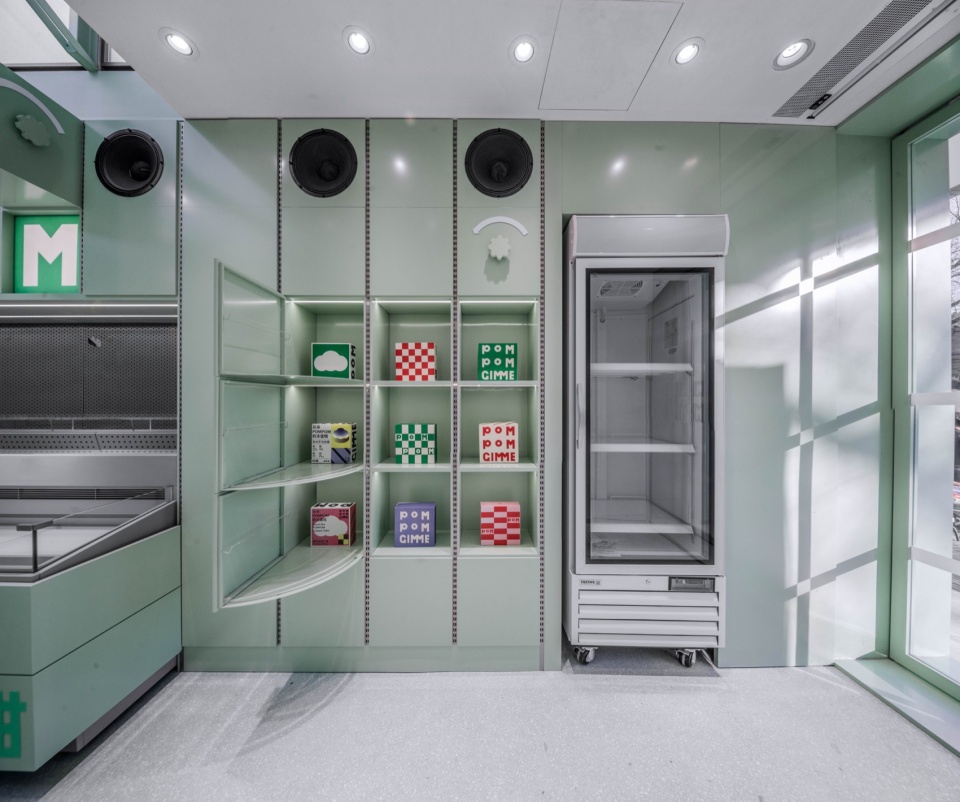 甜品店設計,甜品店設計案例,甜品店設計方案,街邊甜品店設計,商店設計,麵包店設計,北京,POMPOM GIMME甜品店,或者設計