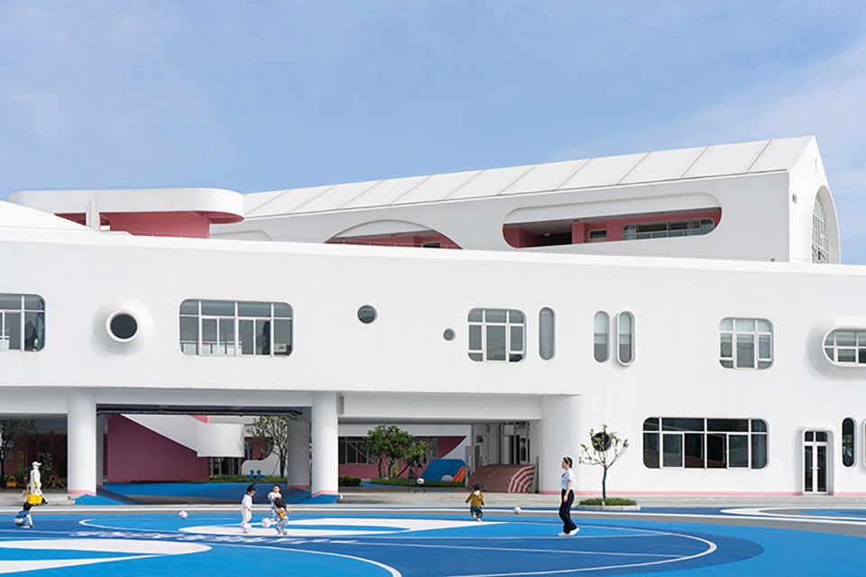 幼兒園設計,校園設計,幼兒園改造,學校設計,建築改造,立麵設計,幼兒園設計案例,安徽舒城生命力幼兒園,安徽舒城,迪卡建築設計中心