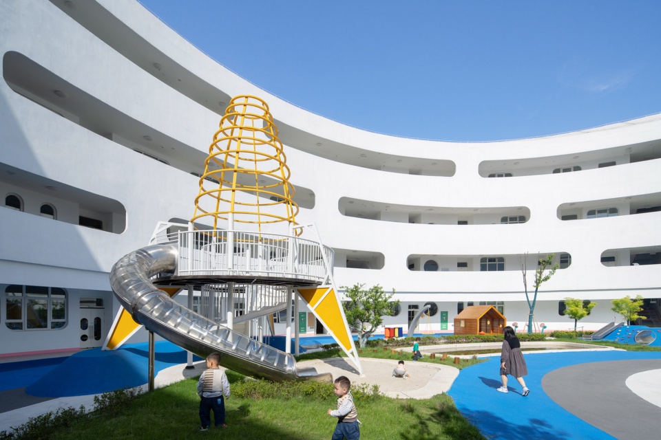 幼兒園設計,校園設計,幼兒園改造,學校設計,建築改造,立麵設計,幼兒園設計案例,安徽舒城生命力幼兒園,安徽舒城,迪卡建築設計中心