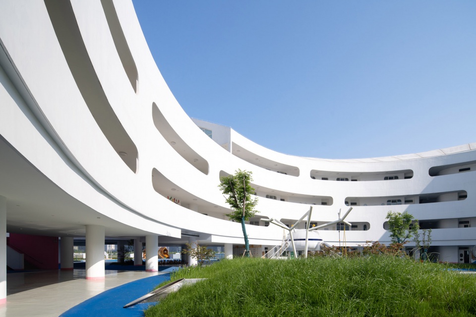 幼兒園設計,校園設計,幼兒園改造,學校設計,建築改造,立麵設計,幼兒園設計案例,安徽舒城生命力幼兒園,安徽舒城,迪卡建築設計中心