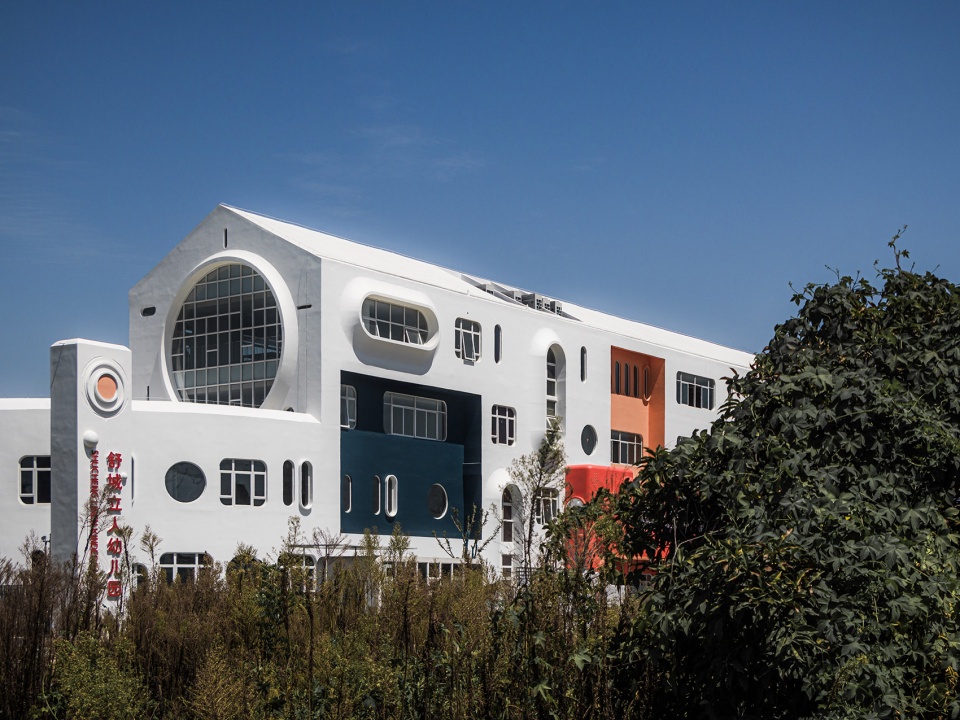 幼兒園設計,校園設計,幼兒園改造,學校設計,建築改造,立麵設計,幼兒園設計案例,安徽舒城生命力幼兒園,安徽舒城,迪卡建築設計中心