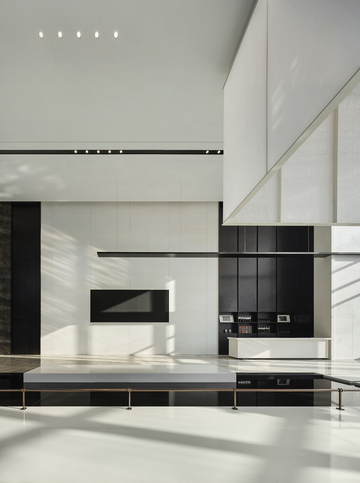 辦公室設計,辦公樓大堂設計,辦公室樣板間設計,現代風格辦公室設計,辦公室設計案例,上海力波中心,上海,於強室內設計師事務所,於強,YuQiang&Partners