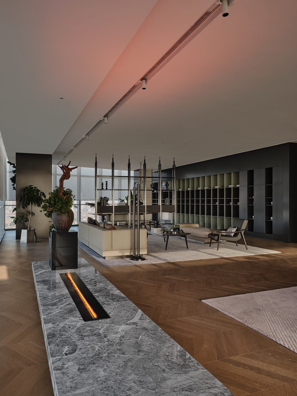 辦公室設計,辦公樓大堂設計,辦公室樣板間設計,現代風格辦公室設計,辦公室設計案例,上海力波中心,上海,於強室內設計師事務所,於強,YuQiang&Partners