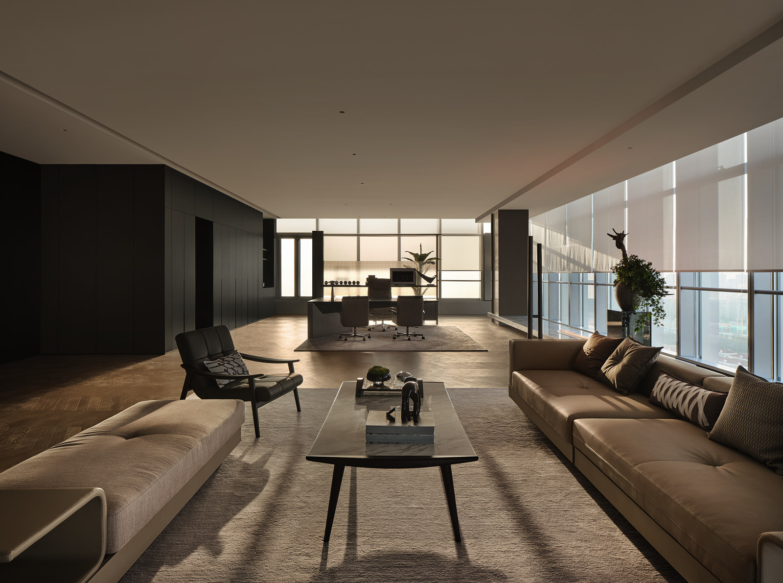 辦公室設計,辦公樓大堂設計,辦公室樣板間設計,現代風格辦公室設計,辦公室設計案例,上海力波中心,上海,於強室內設計師事務所,於強,YuQiang&Partners