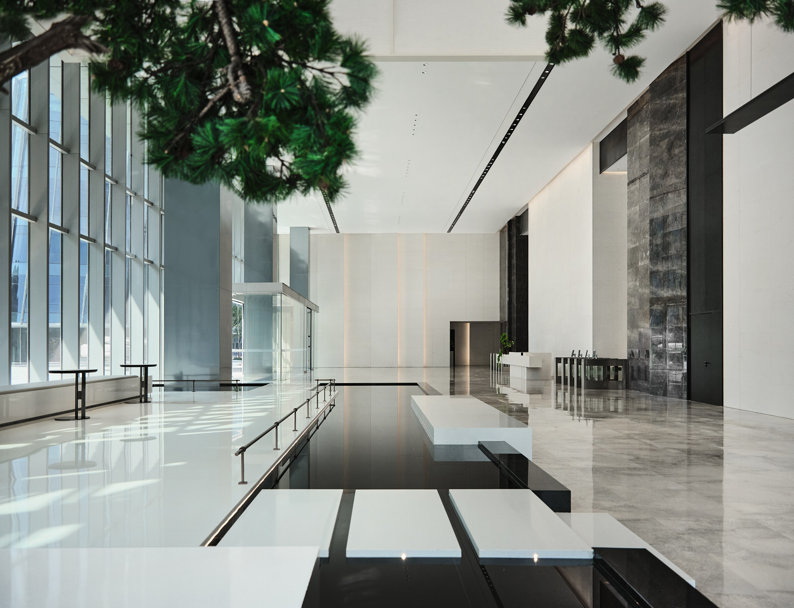 辦公室設計,辦公樓大堂設計,辦公室樣板間設計,現代風格辦公室設計,辦公室設計案例,上海力波中心,上海,於強室內設計師事務所,於強,YuQiang&Partners