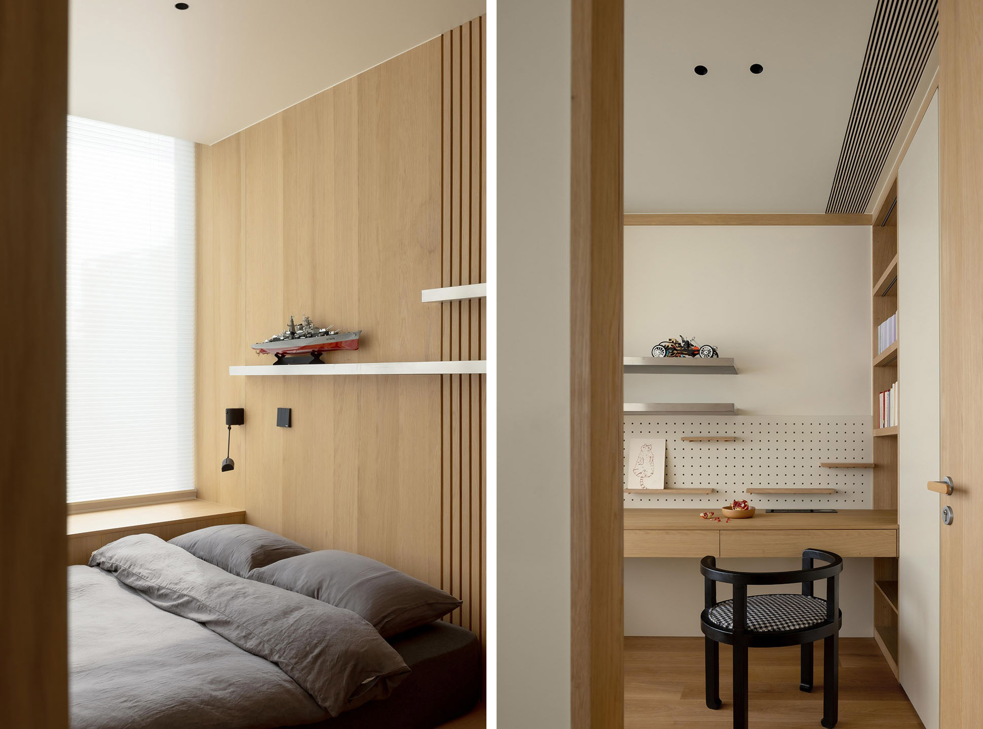 住宅設計,大平層設計,現代風格大平層設計,180㎡大平層設計,180㎡,奶油原木風住宅,大平層設計案例,大平層設計方案,上海,上海大平層和心一味,木卡工作室MUKA ARCHITECTS