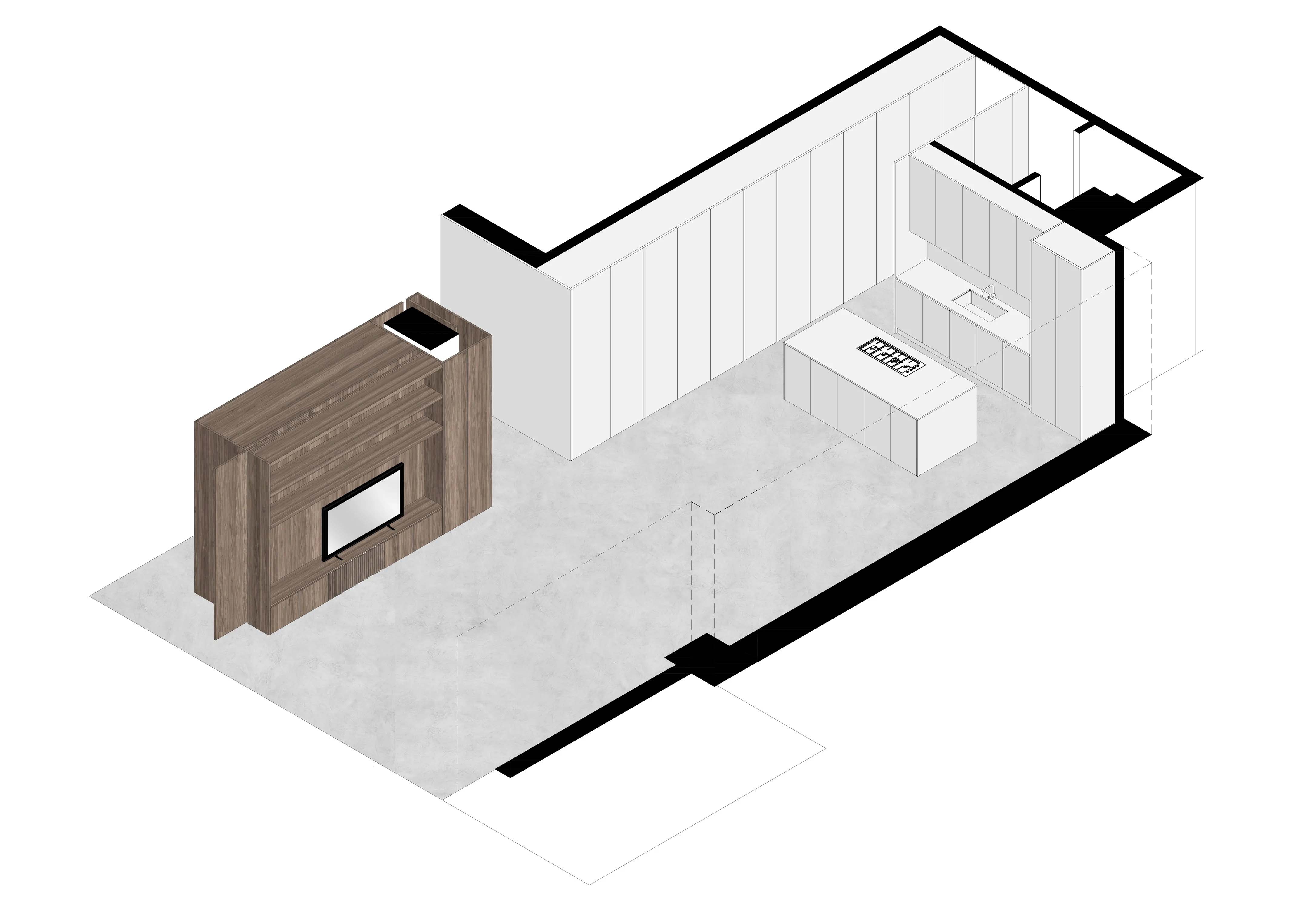 住宅設計,公寓設計,Studio Didea,極簡風格公寓,130㎡,公寓設計案例,公寓設計方案,意大利,巴勒莫