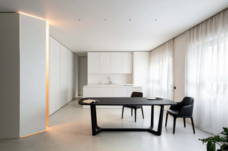 Studio Didea | 130㎡,意大利巴勒莫極簡風格公寓設計