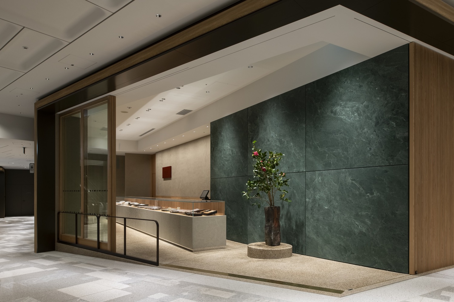 甜品店設計,甜品店設計案例,甜品店設計方案,CASE-REAL,商店設計,和果子店設計,東京,Suzukake和果子店,108㎡,極簡主義