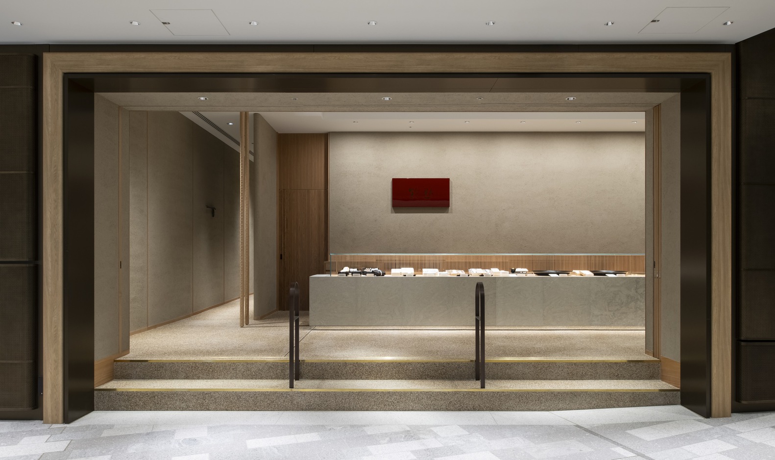 甜品店設計,甜品店設計案例,甜品店設計方案,CASE-REAL,商店設計,和果子店設計,東京,Suzukake和果子店,108㎡,極簡主義