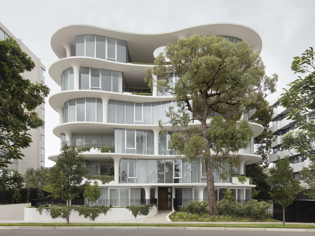 大平層設計,國外公寓設計,公寓設計方案,澳大利亞,Wood Marsh,極簡主義,Wood Marsh Architects