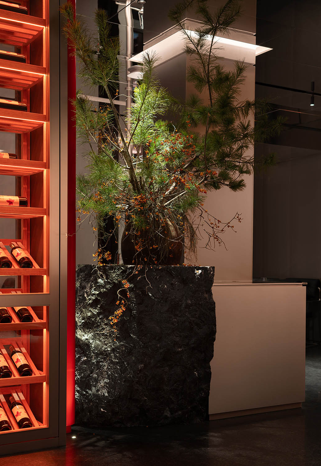 餐廳設計,烤鴨店設計,休閑餐廳設計,高檔餐廳設計,餐廳設計案例,餐廳設計方案,餐廳裝修,主題餐廳設計,北京萬蔚烤鴨北京菜王府井店,北京,IN.X屋裏門外設計