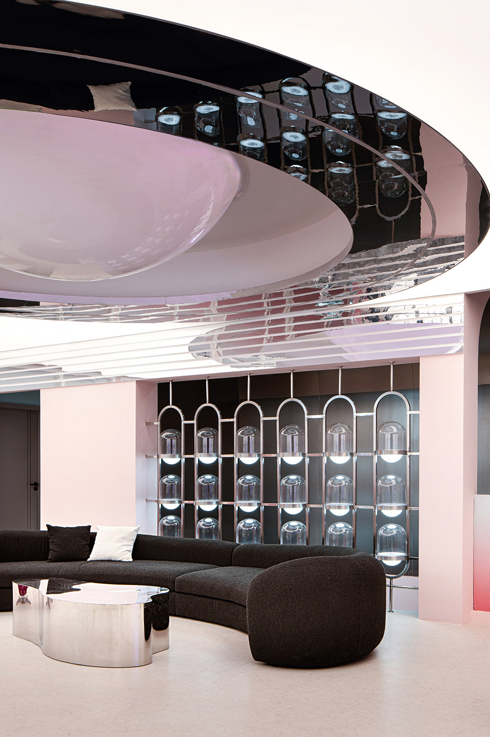 美容院設計,美容店設計,護膚店設計,美容院設計案例,醫美空間設計,醫美中心,貴州CHERRYHOUSE櫻桃家醫療美容抗衰中心,貴州,樓房花朶設計