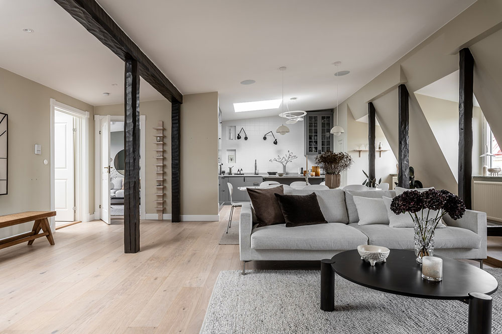 ahre,公寓設計,公寓設計方案,閣樓,閣樓改造,閣樓設計,北歐風格