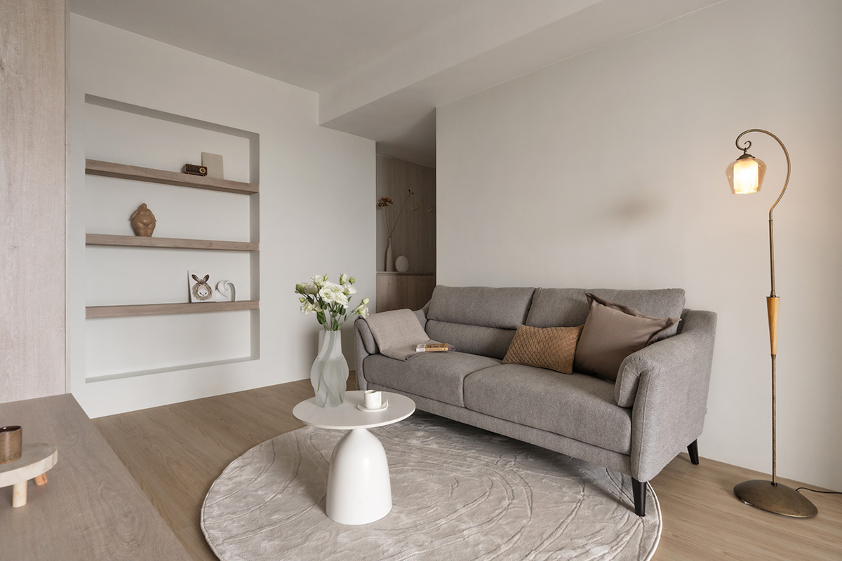 元成室內設計,公寓設計,公寓設計方案,60㎡,單身公寓,小戶型設計