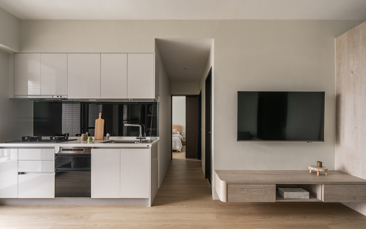 元成室內設計,公寓設計,公寓設計方案,60㎡,單身公寓,小戶型設計