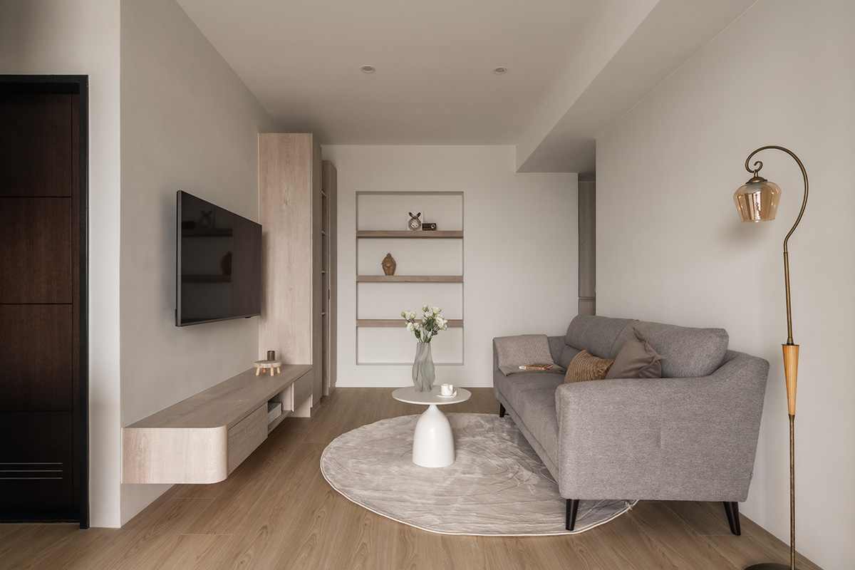 元成室內設計,公寓設計,公寓設計方案,60㎡,單身公寓,小戶型設計