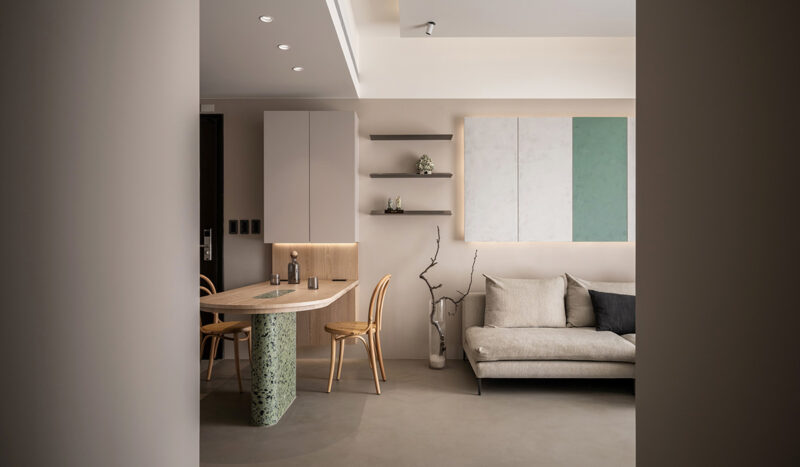 由象空間 | 60㎡,動靜之間的禪意,1+1>2的小宅設計