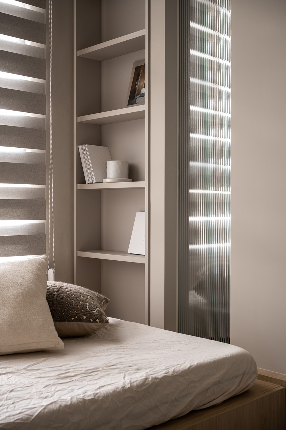 由象空間,公寓設計,公寓設計方案,60㎡,禪意,水磨石,微水泥