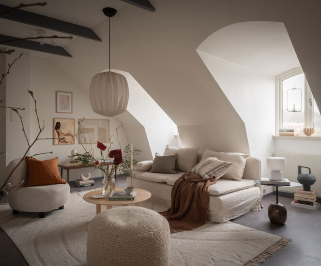 stadshem | 50㎡,瑞典讓人心醉的優雅閣樓!