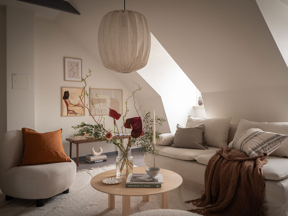stadshem,公寓設計,公寓設計方案,閣樓,閣樓改造,閣樓設計,北歐風格