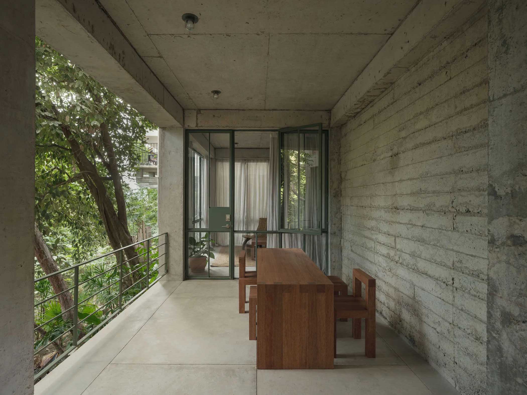 HYBRID,PALMA,墨西哥,混凝土,極簡主義,酒店公寓設計案例,微型度假酒店,海濱酒店公寓,海景度假酒店,NICO SAYULITA