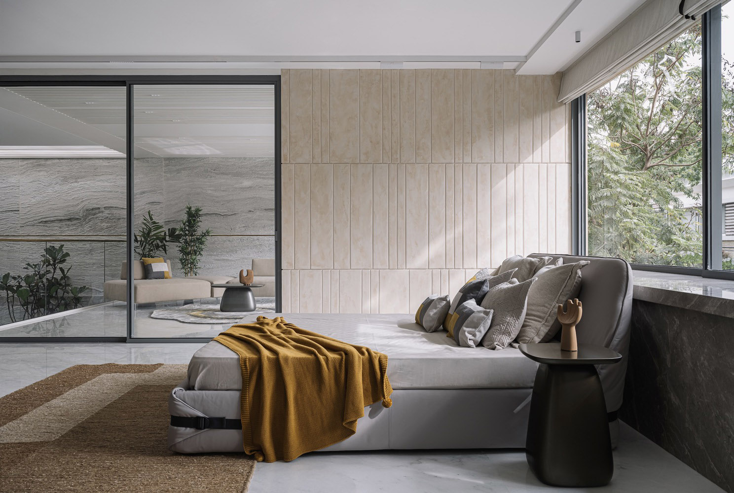 Spacefiction Studio,印度,別墅設計案例,別墅設計,2500㎡,別墅裝修效果圖,別墅旋轉樓梯,現代風格別墅,度假別墅