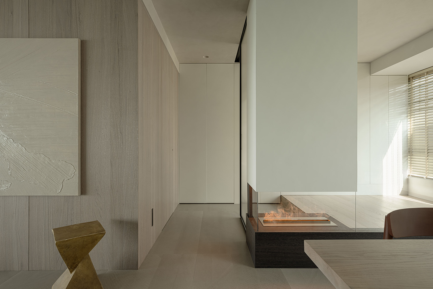 住宅設計,複式空間設計,現代風格複式設計,206㎡複式設計,206㎡,奶油風住宅,微水泥,複式住宅設計案例,複式住宅設計方案,成都,成都一個值得虛度光陰的家,璞采空間設計