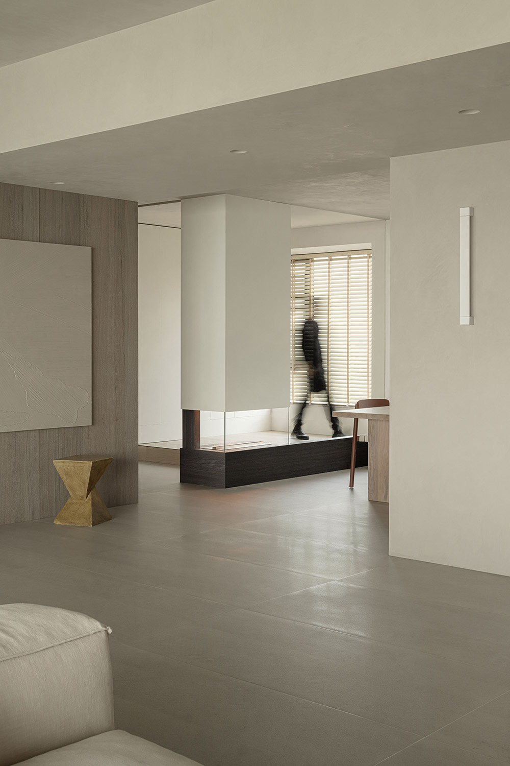 住宅設計,複式空間設計,現代風格複式設計,206㎡複式設計,206㎡,奶油風住宅,微水泥,複式住宅設計案例,複式住宅設計方案,成都,成都一個值得虛度光陰的家,璞采空間設計