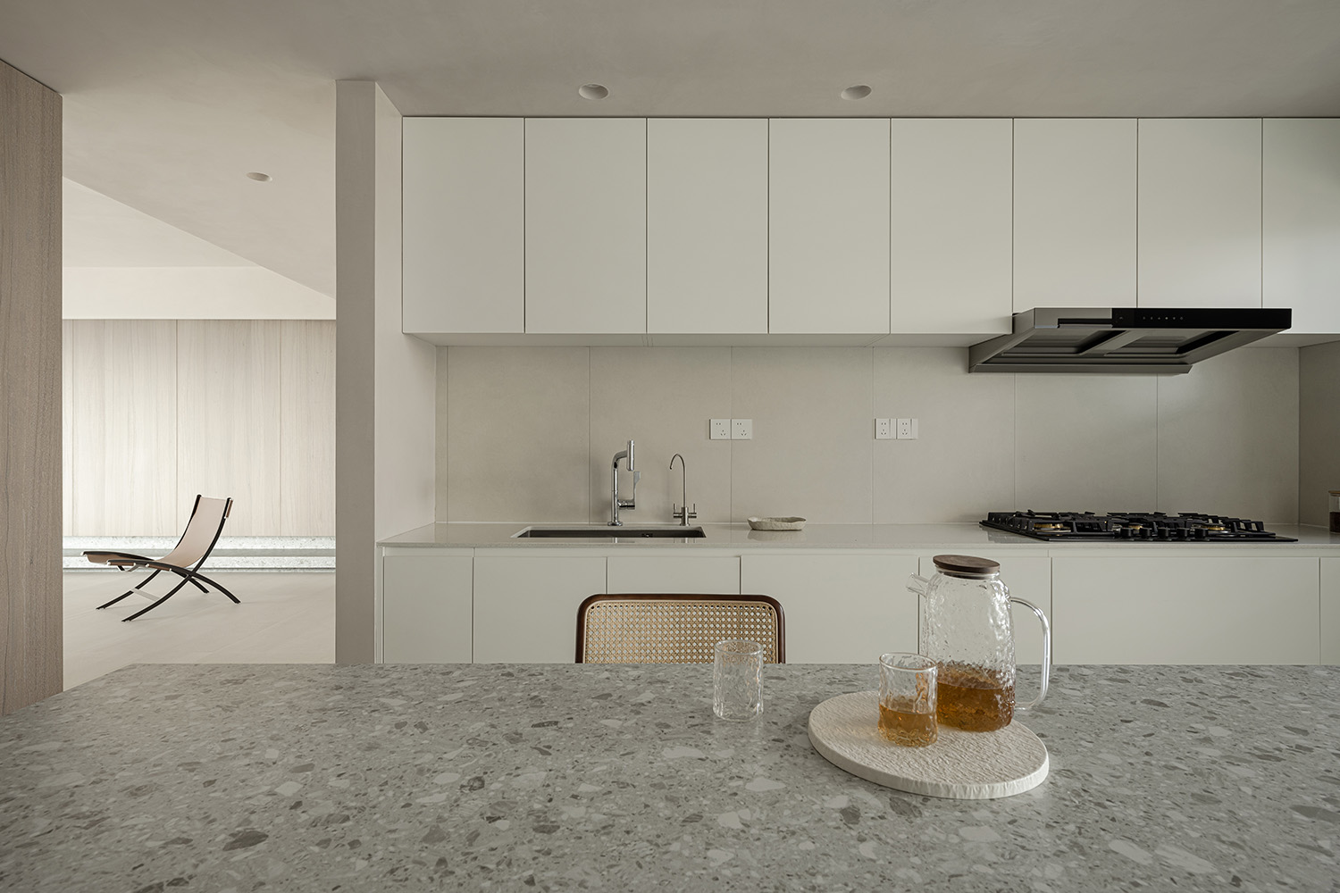 住宅設計,複式空間設計,現代風格複式設計,206㎡複式設計,206㎡,奶油風住宅,微水泥,複式住宅設計案例,複式住宅設計方案,成都,成都一個值得虛度光陰的家,璞采空間設計