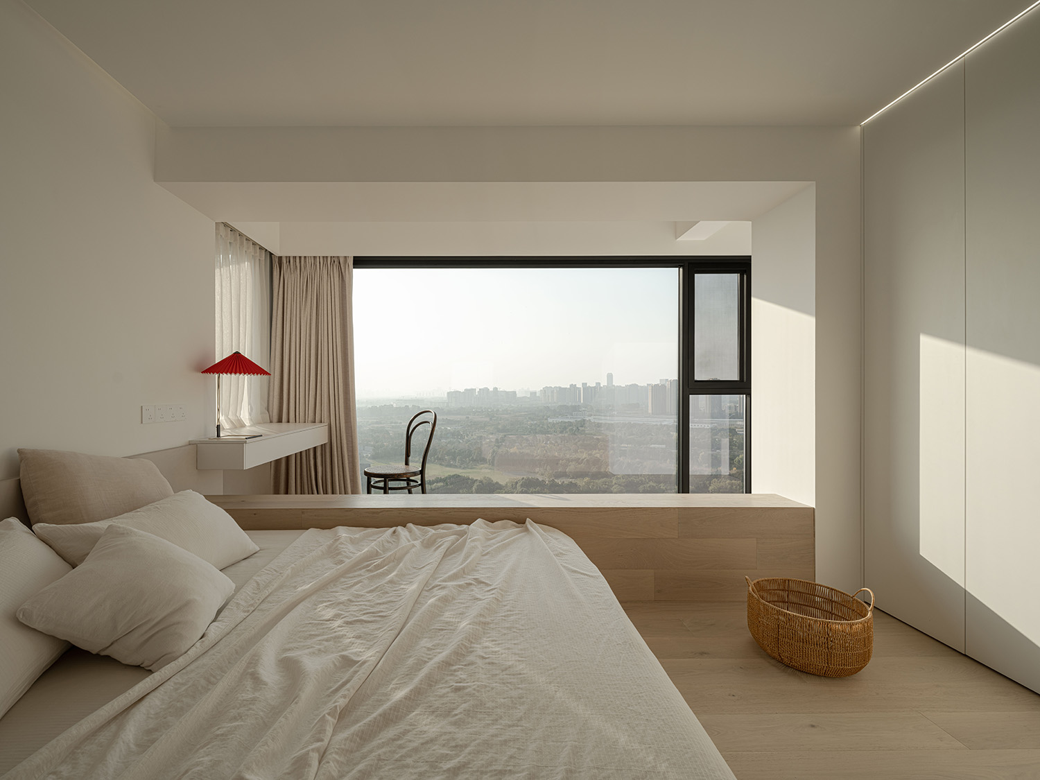 住宅設計,複式空間設計,現代風格複式設計,206㎡複式設計,206㎡,奶油風住宅,微水泥,複式住宅設計案例,複式住宅設計方案,成都,成都一個值得虛度光陰的家,璞采空間設計