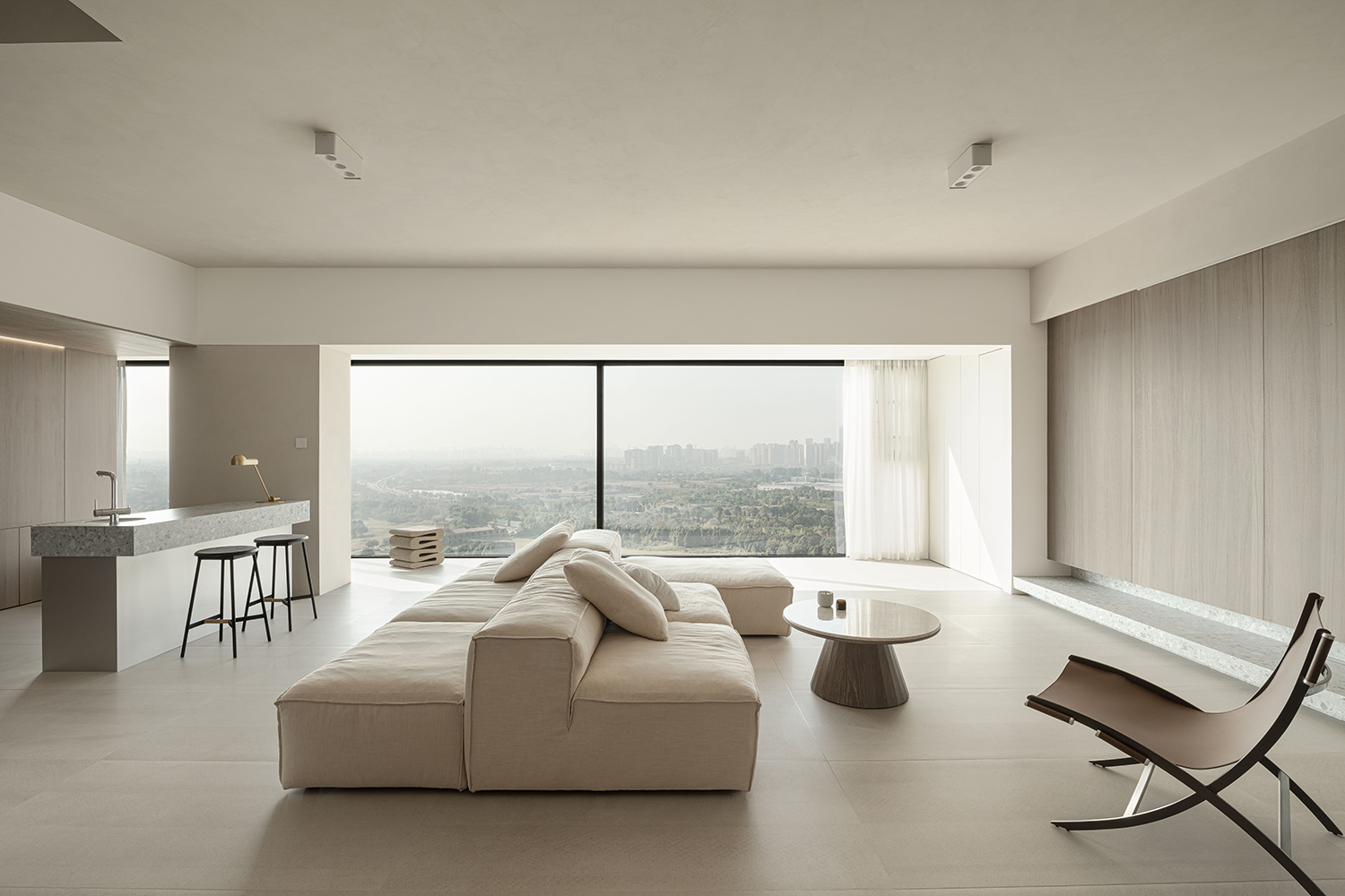 住宅設計,複式空間設計,現代風格複式設計,206㎡複式設計,206㎡,奶油風住宅,微水泥,複式住宅設計案例,複式住宅設計方案,成都,成都一個值得虛度光陰的家,璞采空間設計