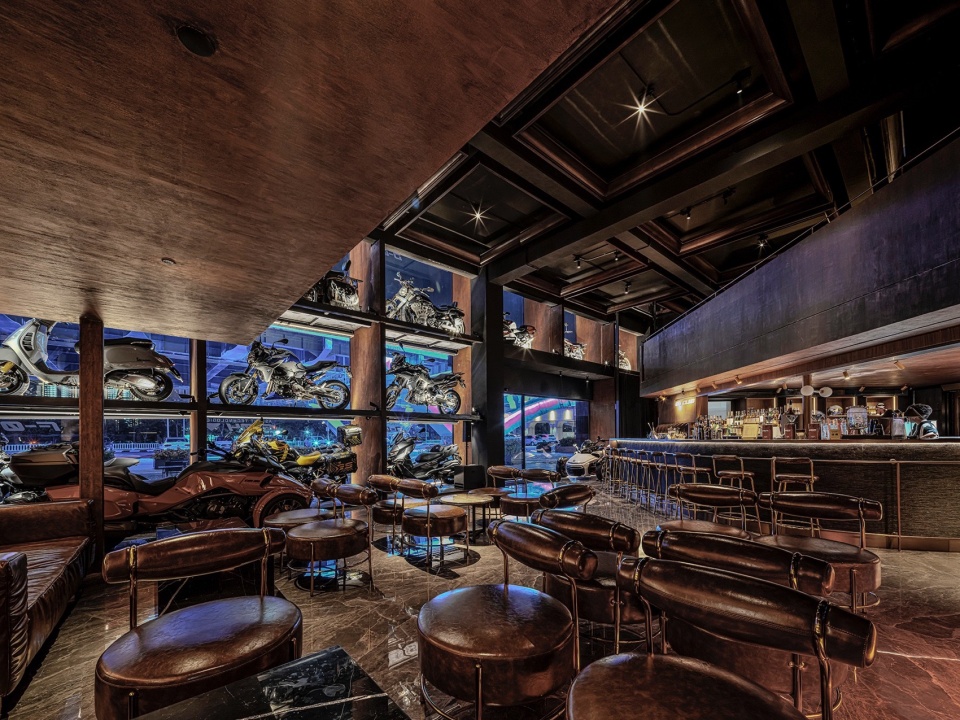 酒吧設計,主題酒吧設計,機車主題酒吧設計,酒吧設計案例,酒吧設計方案,酒吧裝修,酒吧外立麵改造,佛山順德EWclub機車主題威士忌酒吧,佛山順德,超然建築工作室