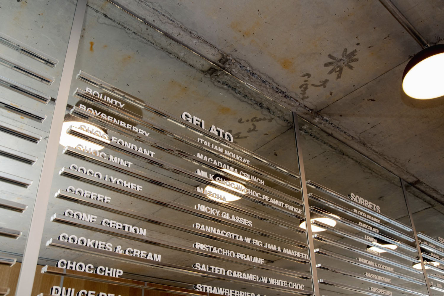 咖啡店設計,咖啡店設計案例,Sans-Arc Studio,50㎡,澳大利亞,咖啡店裝修,Gelato Messina,咖啡廳