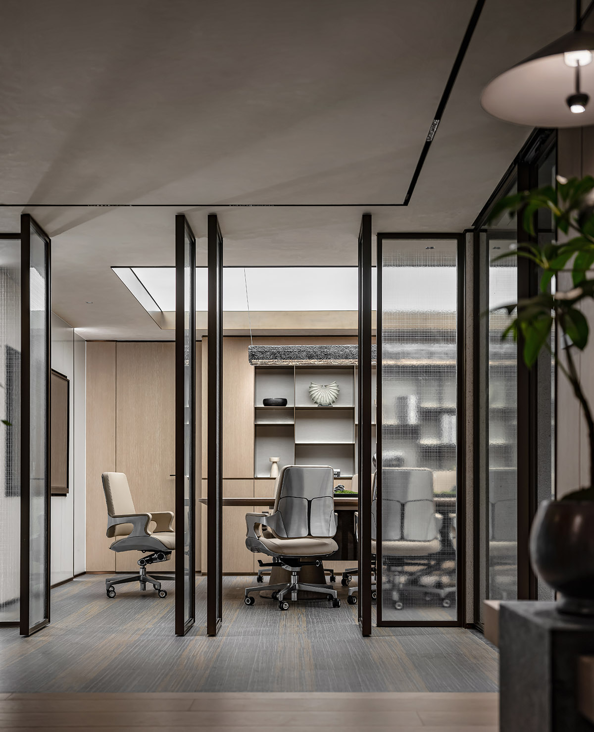 辦公室設計,辦公室設計案例,現代風格辦公室設計,辦公室裝修,辦公室設計方案,廣州金融城辦公空間,廣州,ES易思設計