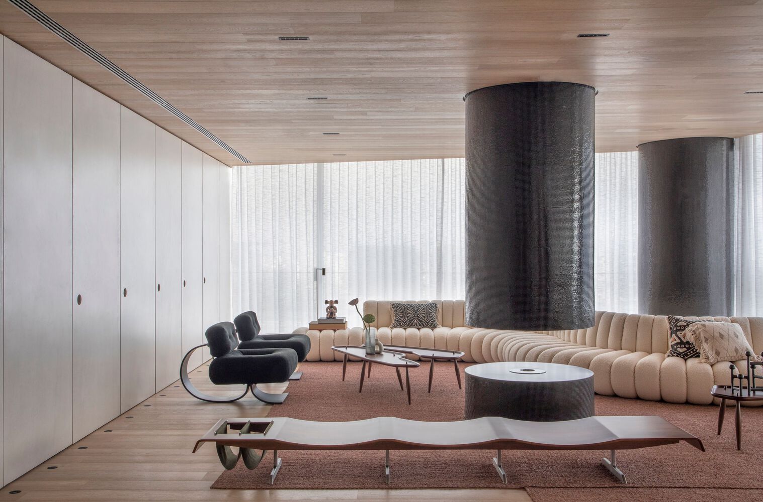 Studio Guilherme Torres,大平層設計案例,公寓設計,公寓設計方案