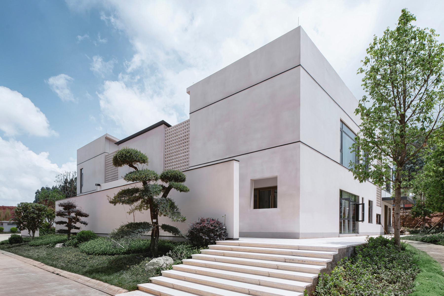 建築設計,建築改造,多功能空間,園區建築改造,雲南紅河州方院工業園區裏的四合院,雲南紅河州,素造建築