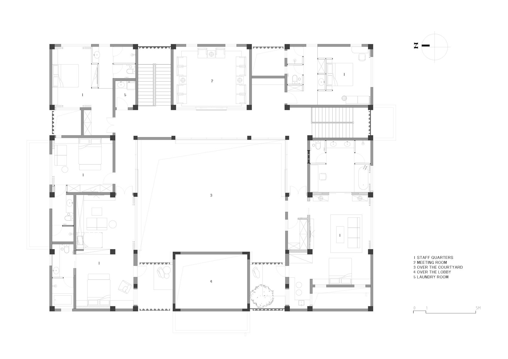 建築設計,建築改造,多功能空間,園區建築改造,雲南紅河州方院工業園區裏的四合院,雲南紅河州,素造建築
