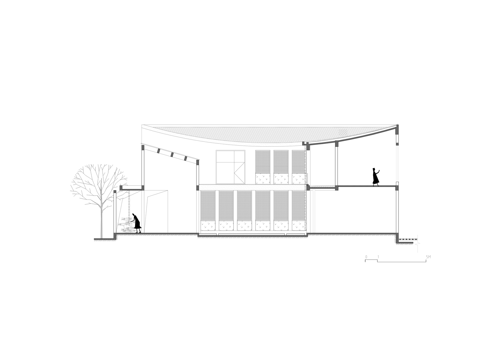 建築設計,建築改造,多功能空間,園區建築改造,雲南紅河州方院工業園區裏的四合院,雲南紅河州,素造建築