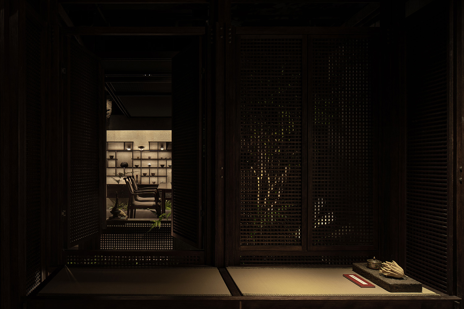 茶室設計,茶空間設計,茶室裝修,主題茶室設計,北京和木The Home·神玉店·茶空間,茶室設計案例,茶室設計方案,北京,棟三尺設計