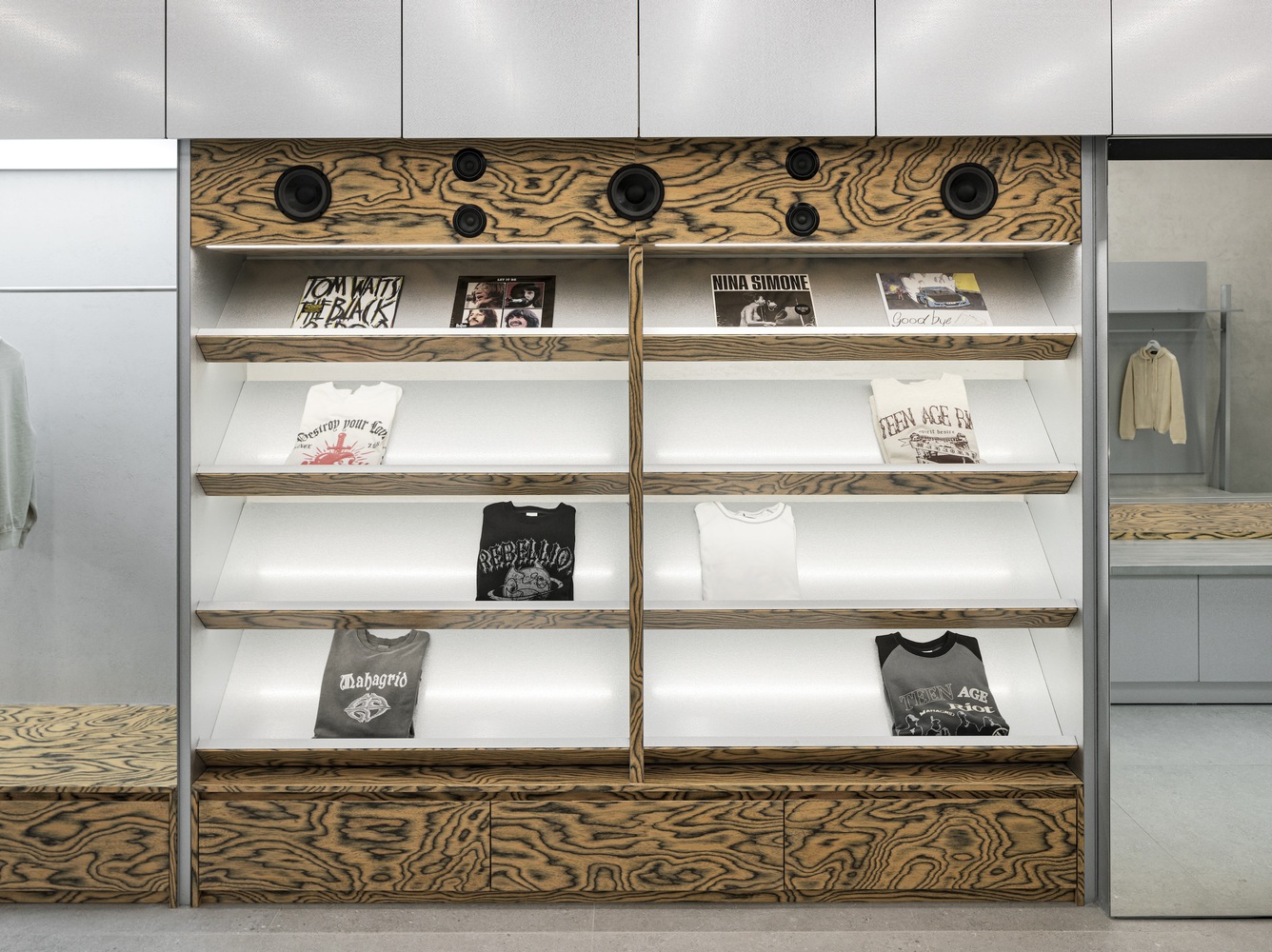 精品店設計,服裝店設計,COV Studio,服裝店設計方案,服裝店設計案例,MAHAGRID Store,韓國,98㎡