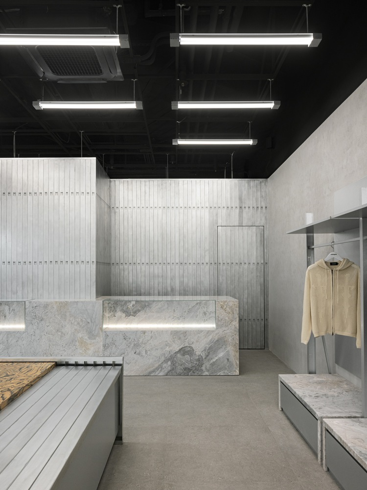 精品店設計,服裝店設計,COV Studio,服裝店設計方案,服裝店設計案例,MAHAGRID Store,韓國,98㎡