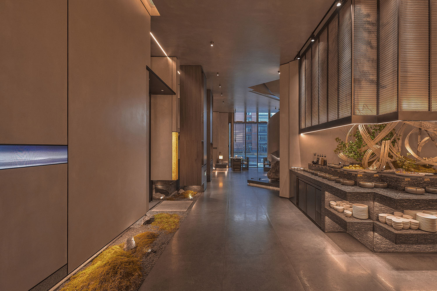 餐廳設計,火鍋店設計,火鍋店設計案例,火鍋店設計方案,火鍋店裝修,主題餐廳設計,中式火鍋店設計,休閑餐廳設計,大連山城火鍋鼎味,大連,林恩設計