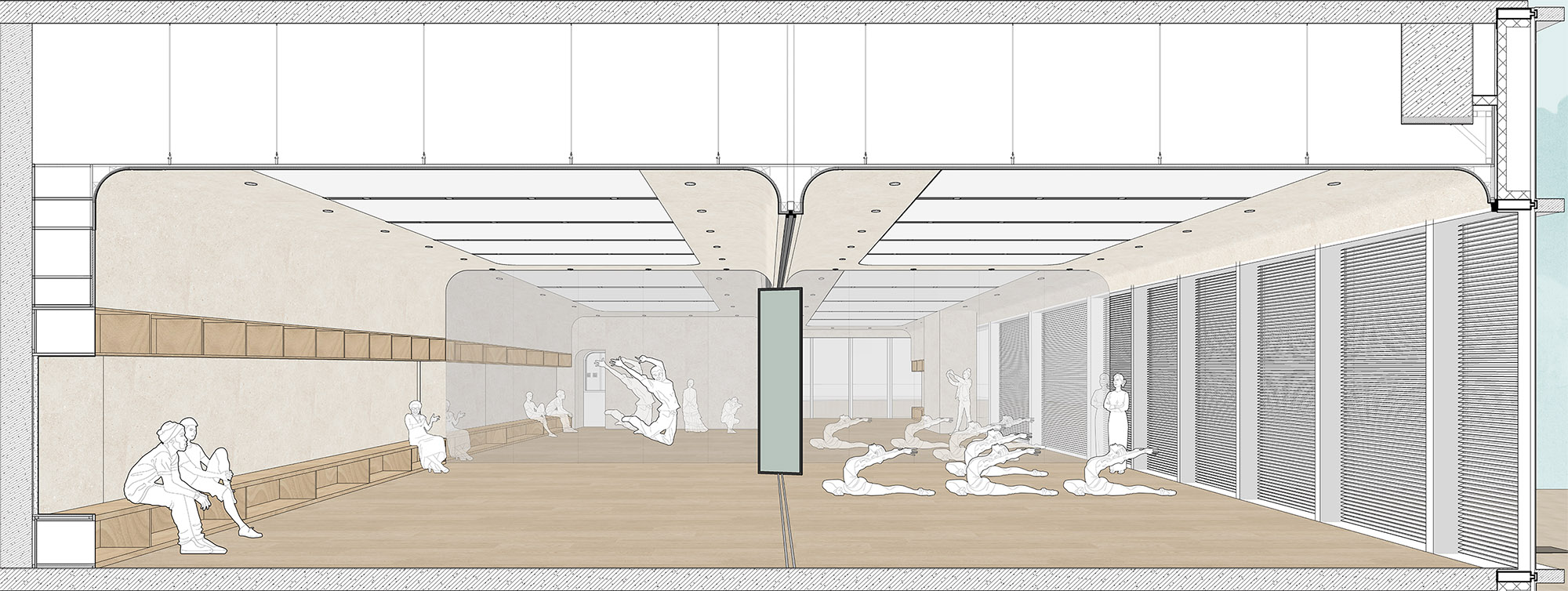 劇場空間設計,表演空間設計,親子劇場空間設計,親子教育空間設計,教育培訓空間設計,活動沙龍空間設計,上海首位親子微劇場,上海,MEEM HOUSE