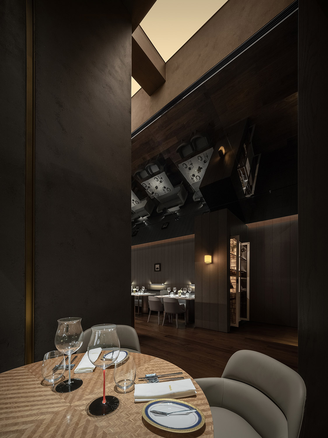 餐廳設計,西餐廳設計,高檔餐廳設計,餐廳設計案例,餐廳設計方案,餐廳裝修,餐廳效果圖,無錫USPRIME1885牛排家,無錫,艾克建築設計,謝培河
