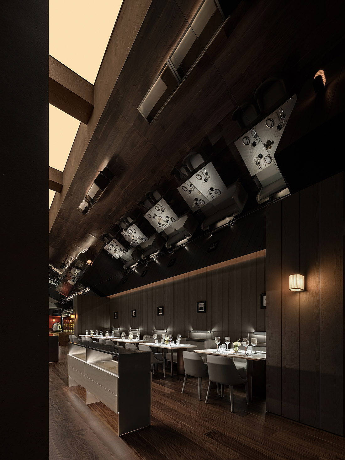 餐廳設計,西餐廳設計,高檔餐廳設計,餐廳設計案例,餐廳設計方案,餐廳裝修,餐廳效果圖,無錫USPRIME1885牛排家,無錫,艾克建築設計,謝培河