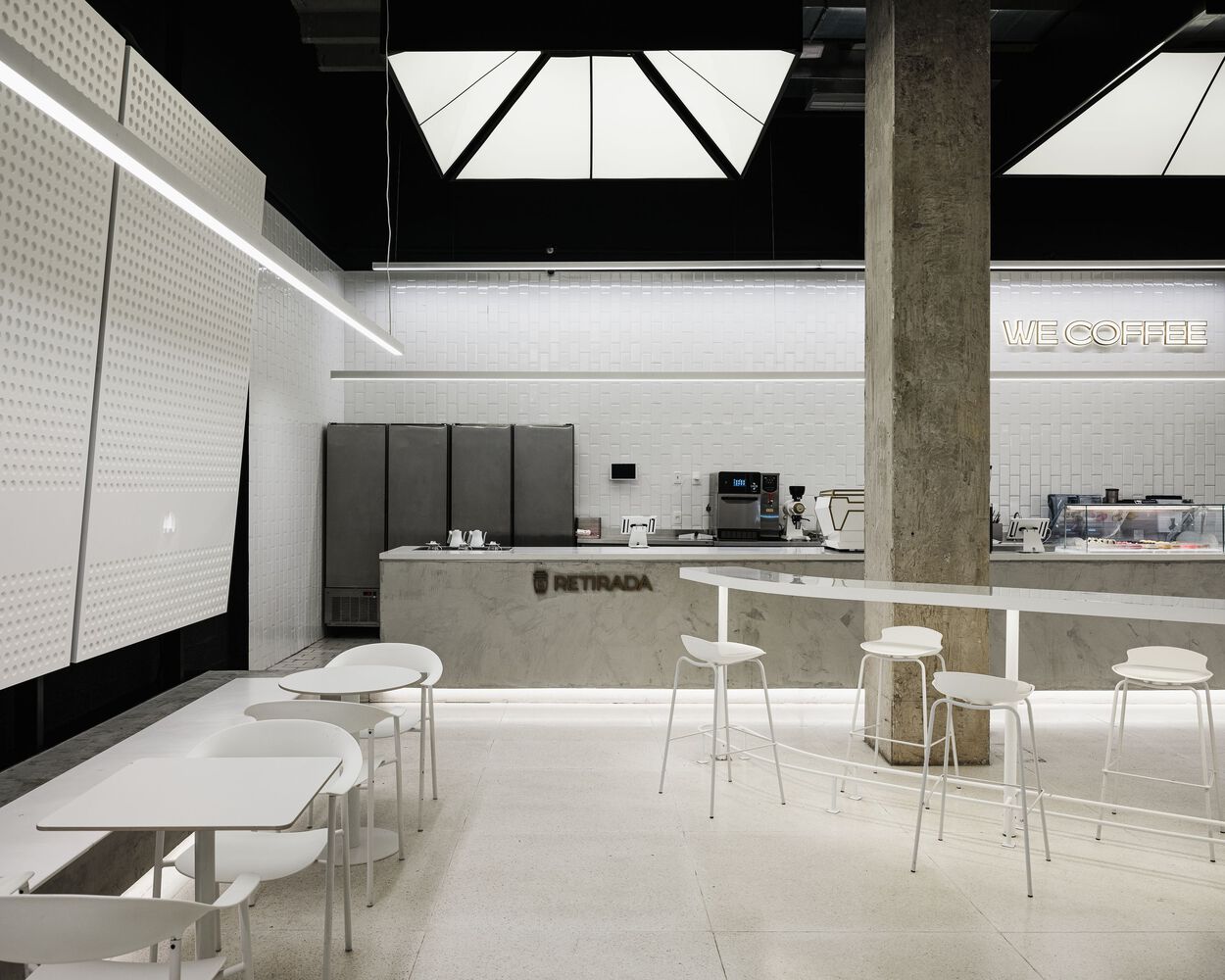 咖啡店設計,咖啡店設計案例,咖啡店設計方案,JPG.ARQ,巴西,咖啡店裝修,We Coffee,咖啡廳